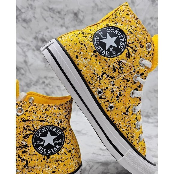 Converse CTAS Hi Amarillo Back White Women's Shoes Size 8 - Picture 7 of 10